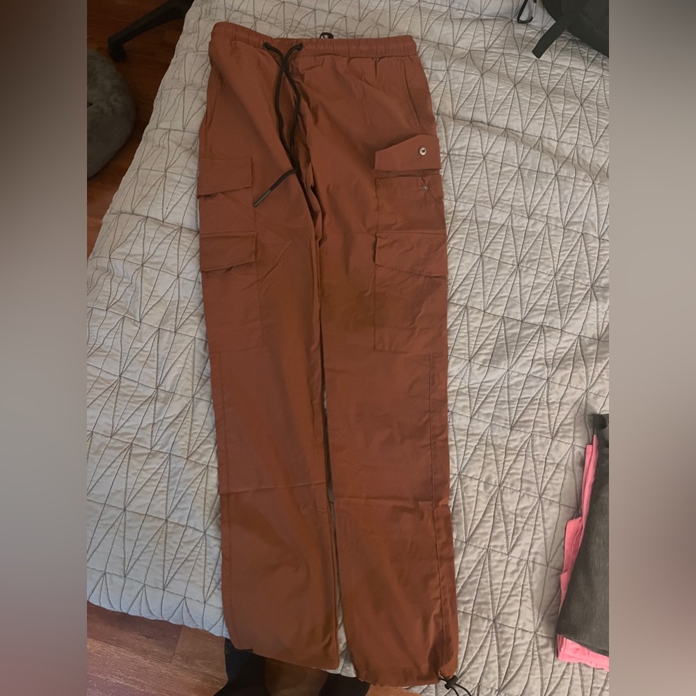 Fashionova Nylon cargo pants